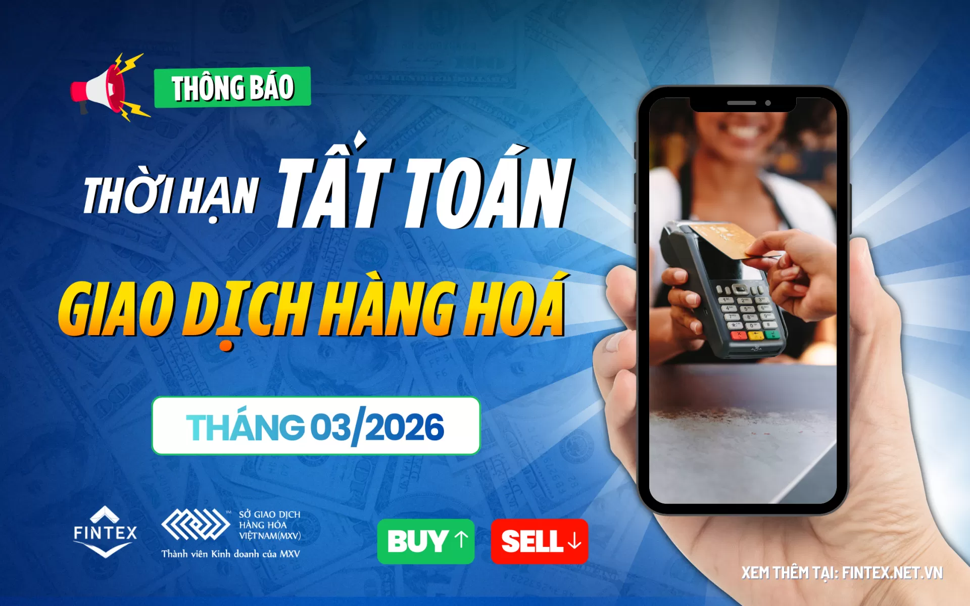 Thông Báo Thời Hạn Tất Toán Hợp Đồng Tháng 03/2026