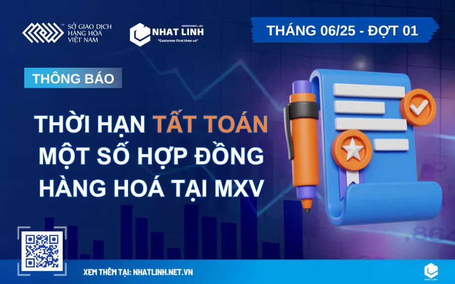 Thông Báo Thời Hạn Tất Toán Hợp Đồng Tháng 06/2025 Đợt 01